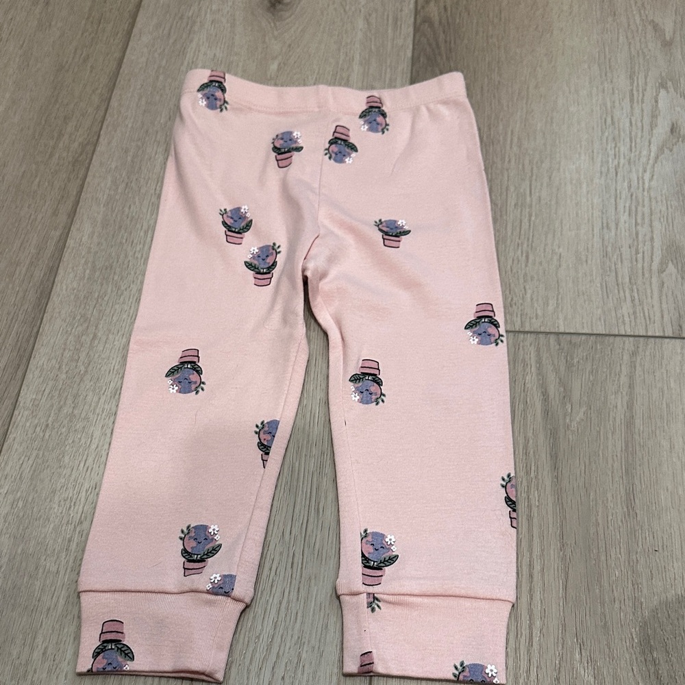 Pink Kids One Piece with Floral Print